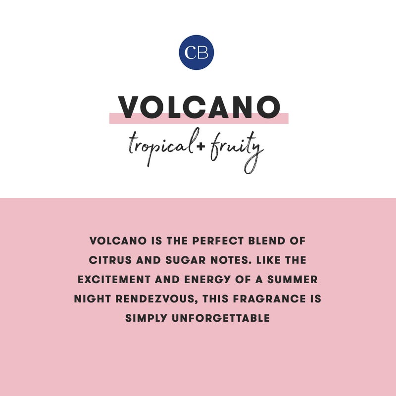 Capri Blue Volcano Scented Candles - Luxury Glass Jar Candles for Home Scented with Tropical Fruit & Sugared Citrus - Soy Wax Blend - Capri Blue Volcano - White Color (19 oz) - Image 3