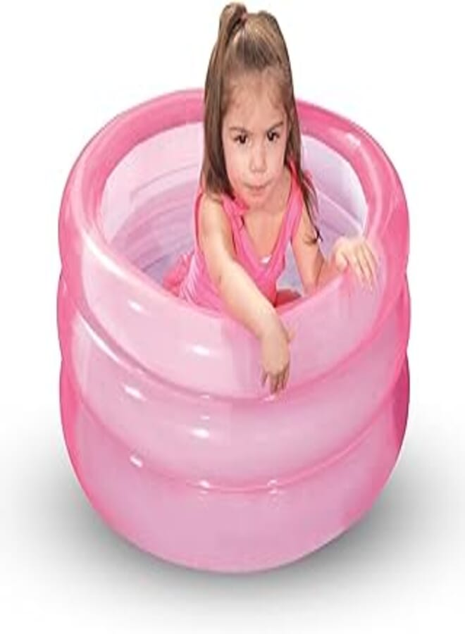 NHR All New Kiddie Bath Tub for Baby, Water Pool, Kids Swimming Pool (1 to 2 Years , Pink)