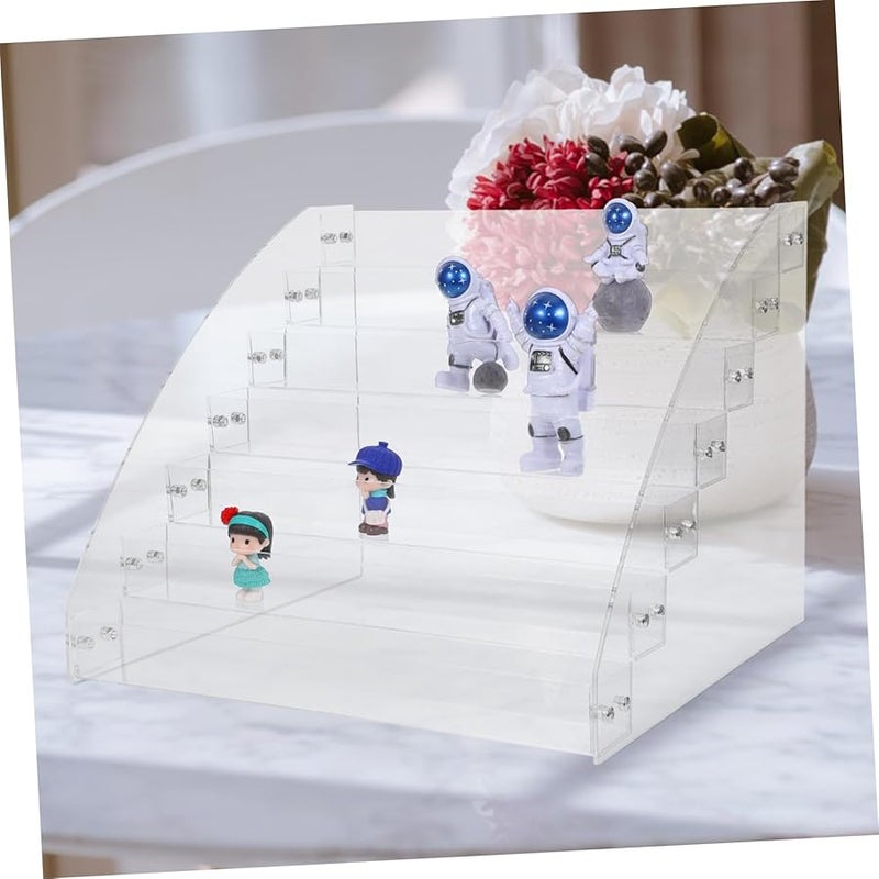 حامل طلاء الأظافر الأكريليكي، حامل أحمر الشفاه، منظف المكياج، رفوف تخزين، أرفف - Image 5