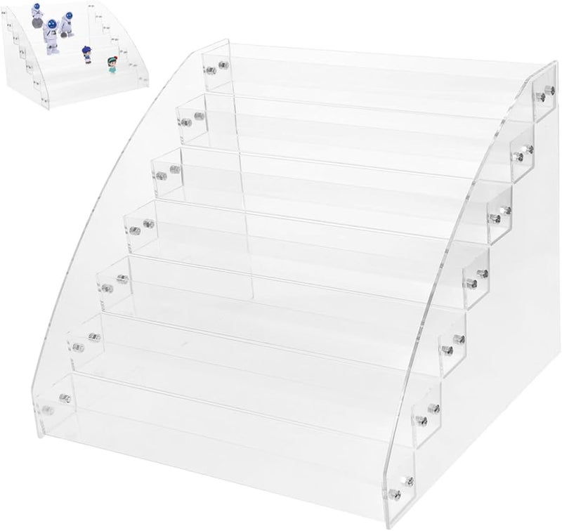 حامل طلاء الأظافر الأكريليكي، حامل أحمر الشفاه، منظف المكياج، رفوف تخزين، أرفف - Image 2