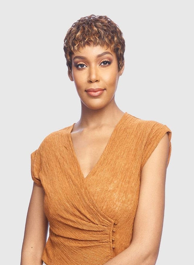 VANESSA Fashion Wigs XShort Length Wavy Style Synthetic Hair Wig - PIPER (SNICKA) - Image 1
