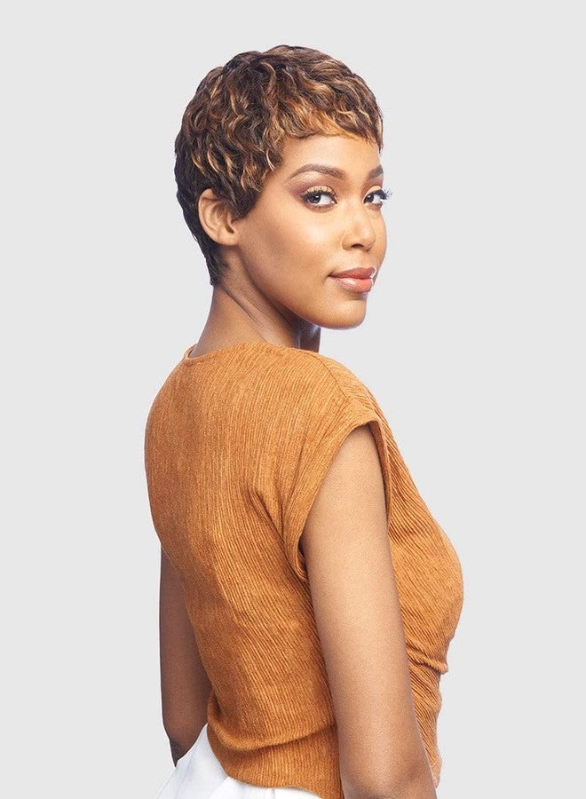 VANESSA Fashion Wigs XShort Length Wavy Style Synthetic Hair Wig - PIPER (SNICKA) - Image 4