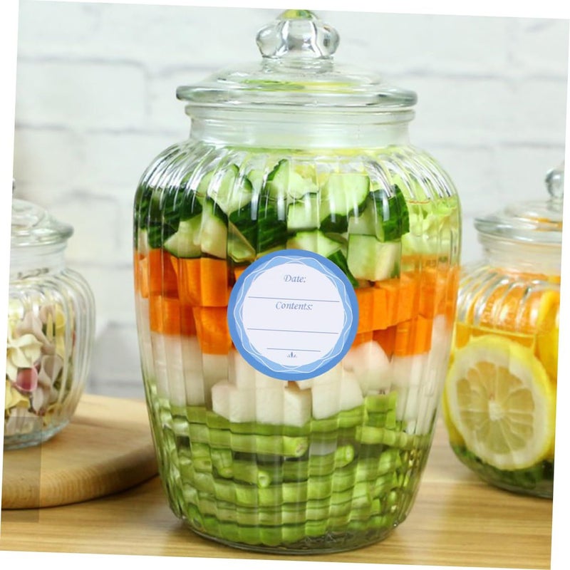 VALICLUD 60 Pack Waterproof Oil Resistant Removable Labels for Glass Bottles Jars - Image 5
