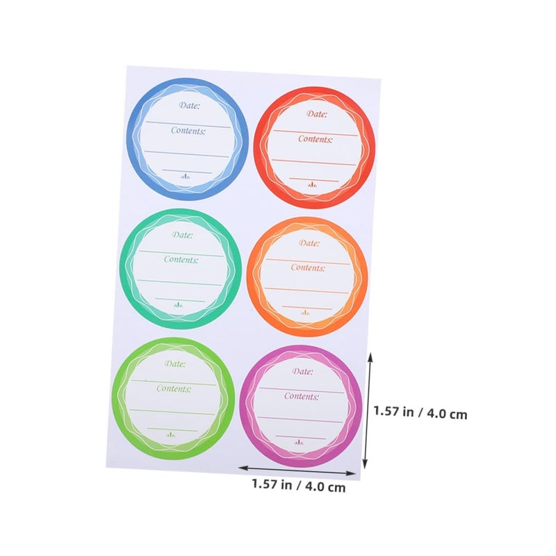 VALICLUD 60 Pack Waterproof Oil Resistant Removable Labels for Glass Bottles Jars - Image 3