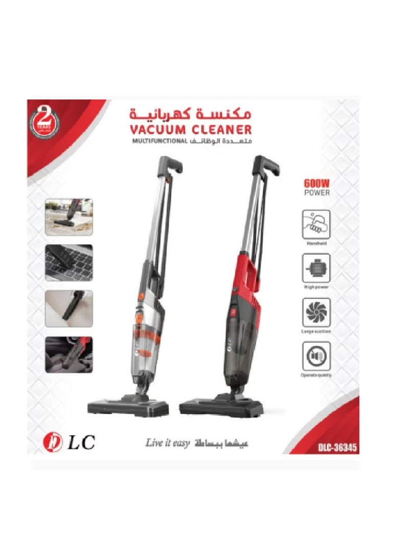 D L C 2-in-1 Handheld Stick Vacuum Cleaner - DLC.36345 600 W DLC-36345 Multicolour - Image 4