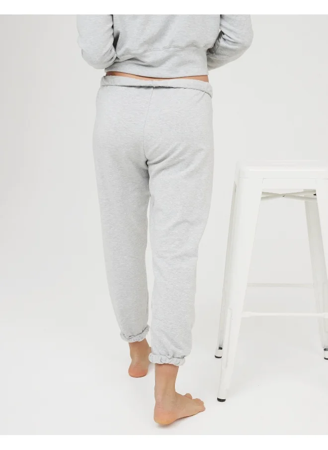 Aerie High Waist Cuffed Sweatpants