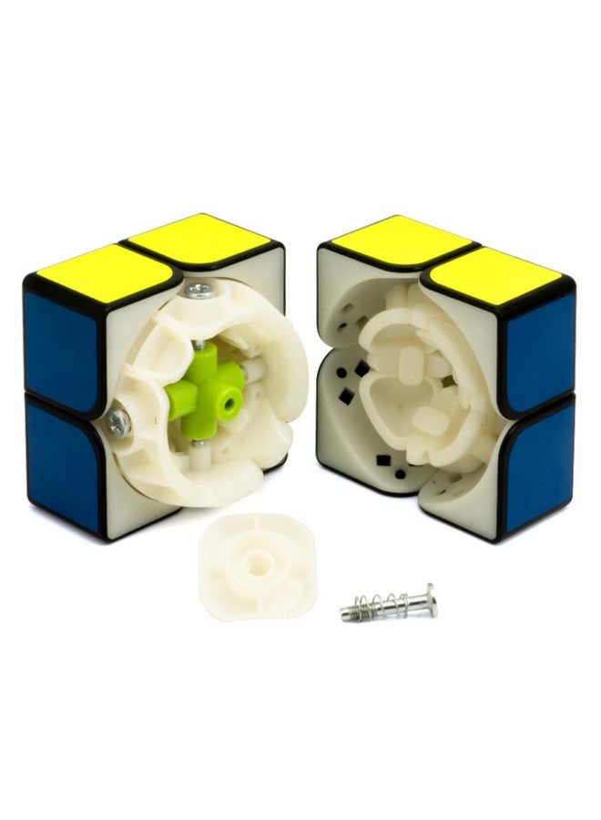 Cubelelo Cubelelo Drift 2x2 Black & 2x2 Silver Mirror Gift Box | High-Performance Speed Cubes | Smooth Turning & Durable | Ideal for Beginners & Pros for Kids & Adults - Image 4