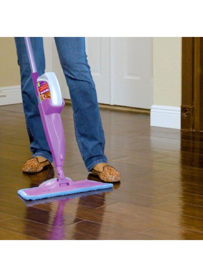 ريجوفينيت ممسحة كليك أند كلين شديدة الامتصاص ويمكن إعادة تعبئتها باللون الأزرق، الأبعاد 0.2 × 3.8 × 19 بوصة، طراز RJCLICKMOPCLEAN - Image 4