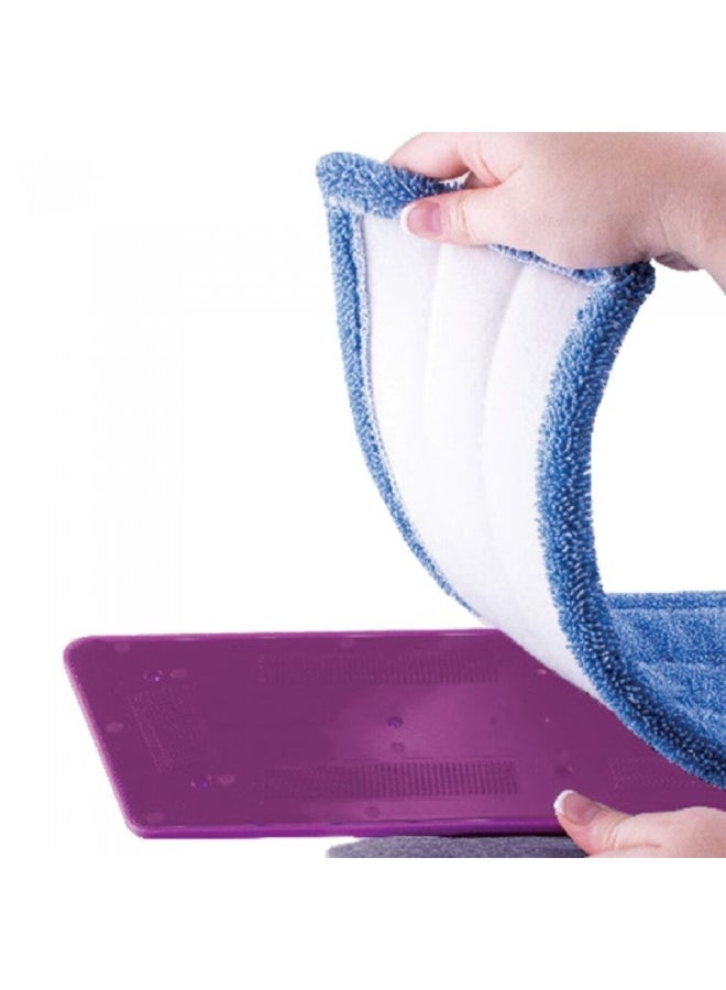 ريجوفينيت ممسحة كليك أند كلين شديدة الامتصاص ويمكن إعادة تعبئتها باللون الأزرق، الأبعاد 0.2 × 3.8 × 19 بوصة، طراز RJCLICKMOPCLEAN - Image 2