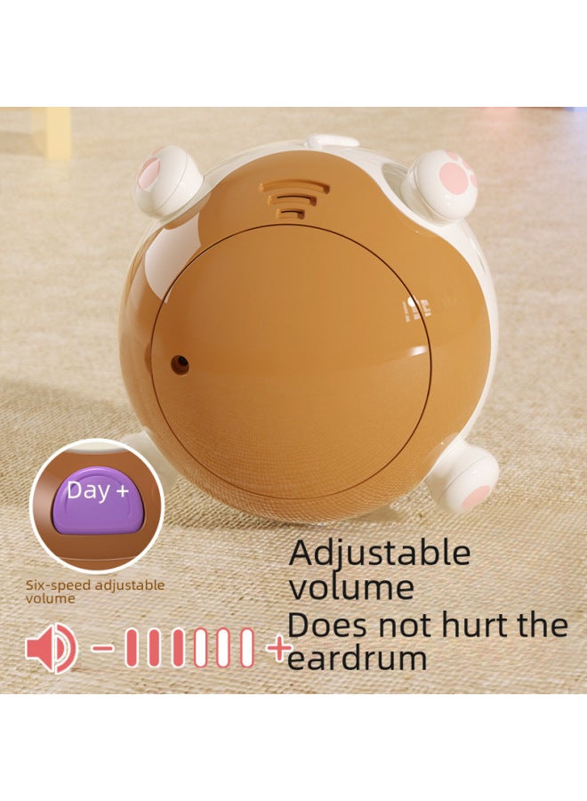 لعبة طبلة موسيقية غير قابلة للانقلاب للأطفال، لعبة تعليمية مبكرة متعددة الوظائف للأطفال من عمر 0 إلى 1 سنة، من شركة Chenghai Toys - اللون: كأس صوت وضوء 【صندوق هدايا】 موفاكو أصفر - Image 5