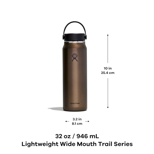 Hydro Flask 32 Oz Lightweight Wide Flex Cap Obsidian - Image 5
