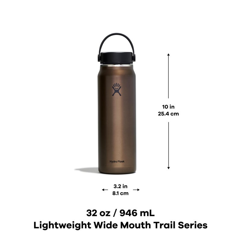 Hydro Flask 32 Oz Lightweight Wide Flex Cap Obsidian - Image 2