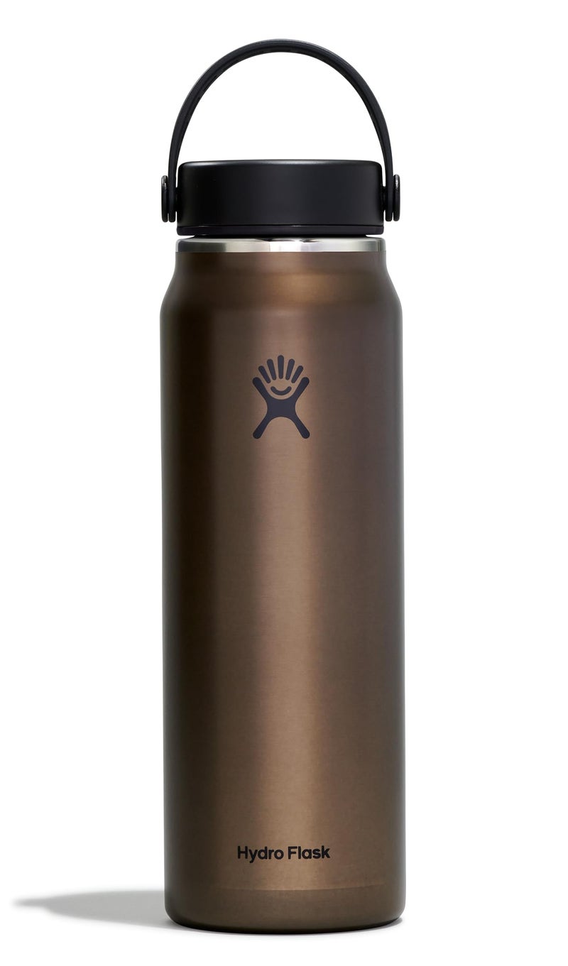 Hydro Flask 32 Oz Lightweight Wide Flex Cap Obsidian - Image 1