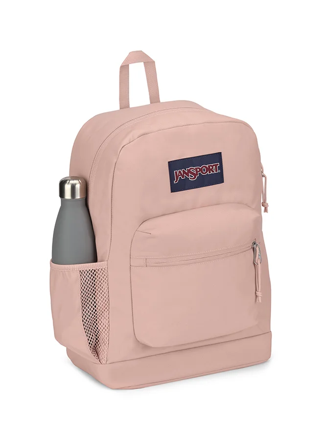 JANSPORT Cross Town Plus Medium Laptop Backpack - Misty Rose