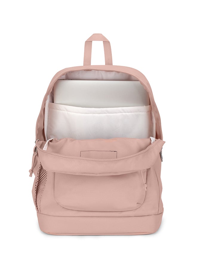 JANSPORT Cross Town Plus Medium Laptop Backpack - Misty Rose - Image 2