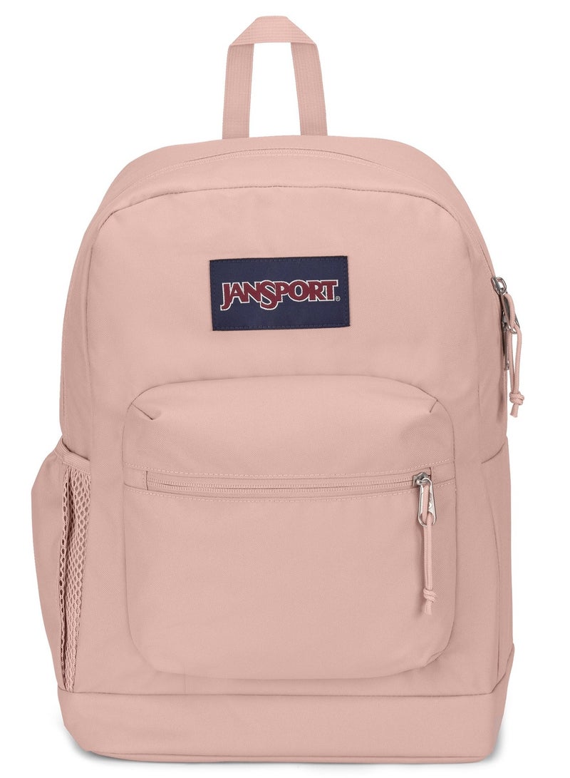 JANSPORT Cross Town Plus Medium Laptop Backpack - Misty Rose - Image 1
