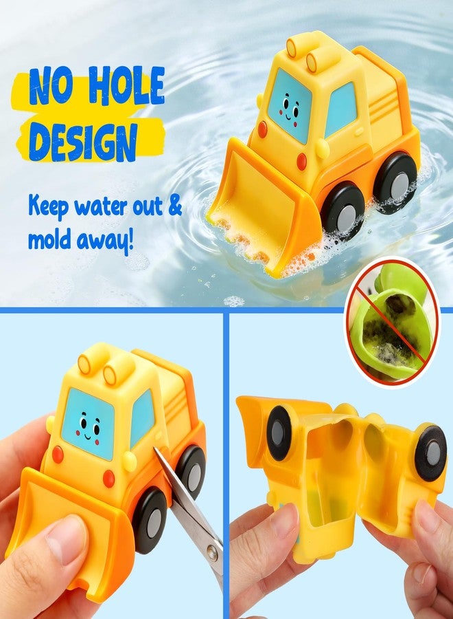 TOHIBEE 6 Pack Mold Free Baby Bath Toys for Kids Age 1-3, Floating Bathtub Toys - Image 3