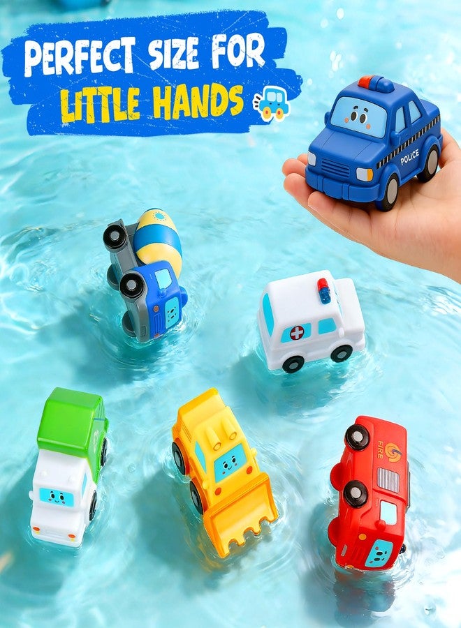 TOHIBEE 6 Pack Mold Free Baby Bath Toys for Kids Age 1-3, Floating Bathtub Toys - Image 5