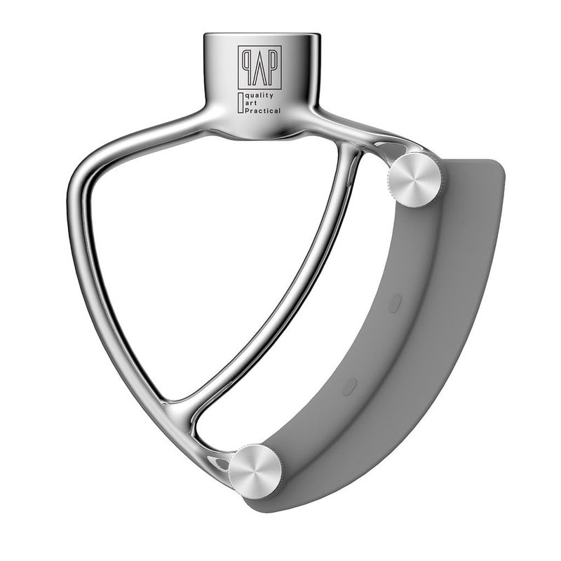 Flex Edge Beater Pro FEB5HD for KitchenAid 5QT BowlLift Stand Mixers Stainless Steel Flat Beater with Replaceable Silicone Edges