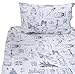 J-pinno J-pinno Cars Tank Helicopter Aircraft Military Transport Vehicles Twin Sheet Set for Kids Boy Children,100% Cotton,  - Image 2
