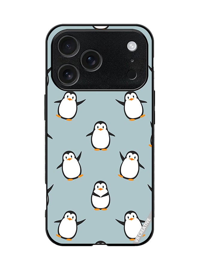 VR CREATIVE Protective Case Cover For Apple iPhone 17 Pro Senguin Design Multicolour