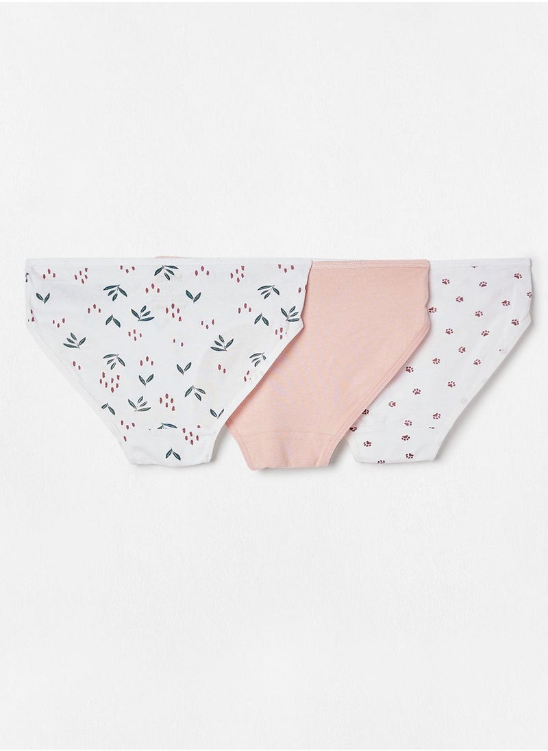 MANGO - Infant 3 Pack Briefs - Image 1