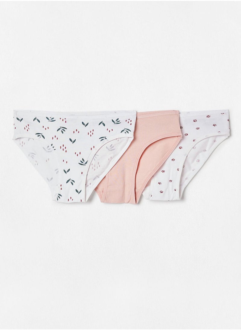 MANGO - Infant 3 Pack Briefs - Image 1
