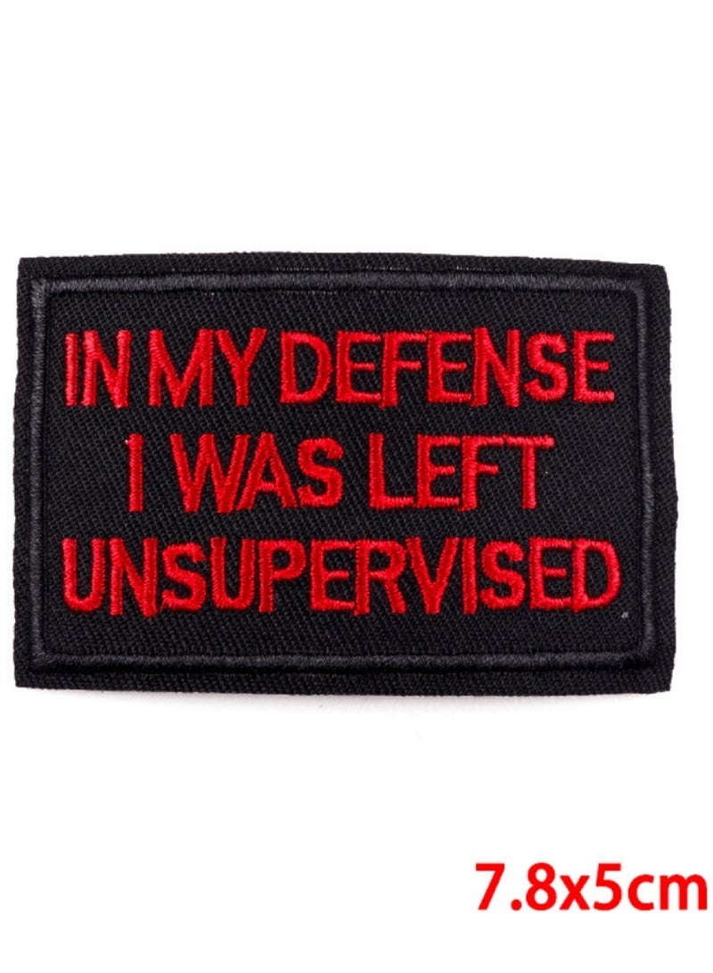 Project Nomad Project Nomad Velcro Hook Patch, Tacti-Cool FUNNY  Collection, Funny 3 Harness for bag/vest, gadgets for adults, for school backpack, for gym bag, gift for men/women 7.8x5 - Image 1