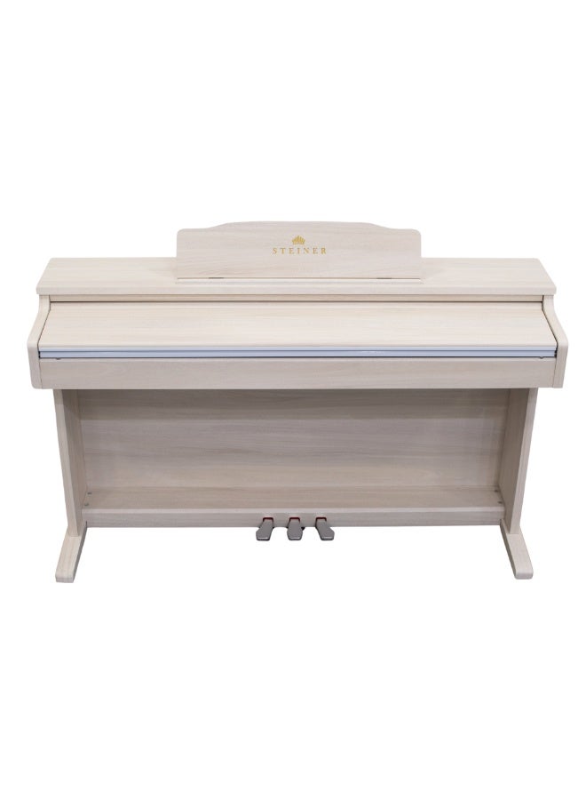 Steiner Digital Piano DP-250 White Ash (2025 Version) – 88-Key Weighted Hammer Action with Bench - Image 2