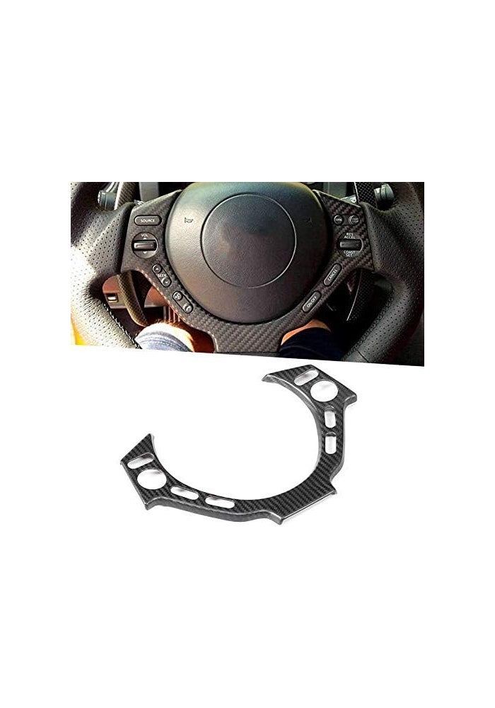Wivplex Matte Dry Carbon Fiber Steering Wheel Trim Cover for Nissan GT-R R35 - Image 5