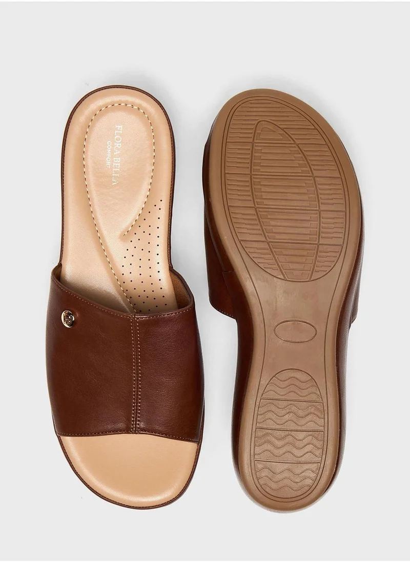shoexpress One Strap Wedge Sandals