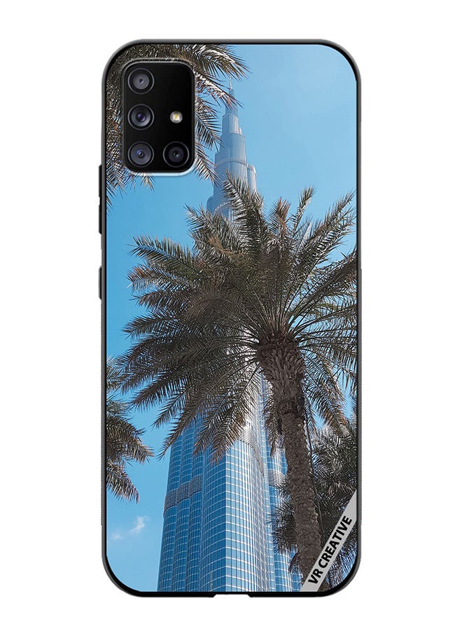 VR CREATIVE Protective Case Cover For Samsung Galaxy A51 5G Royal Burj Khalifa Design Multicolour - Image 1