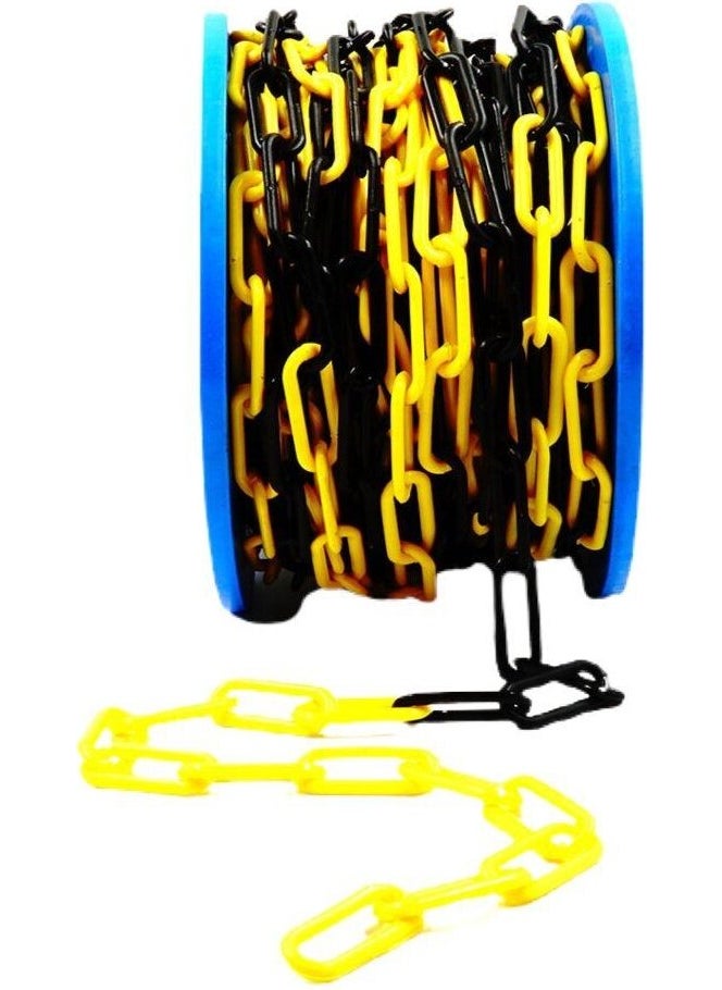 Force Chain - 6 mm Roller Yellow Black Plastic Chain 25 M - Image 1