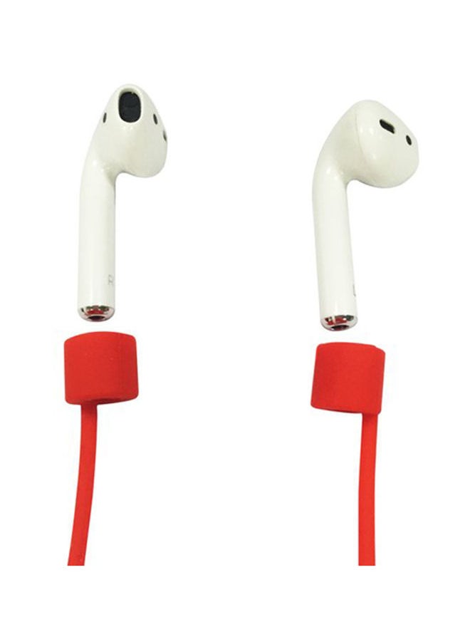 NIBEMINENT - Sports Wire Air Pods Strap Red - Image 1