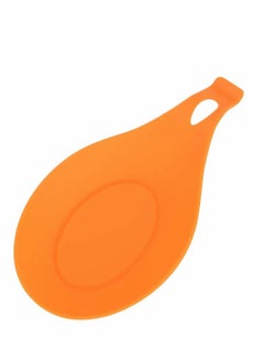 Excefore Kitchen Silicone Spoon Rest, Flexible Spoon-Shaped Silicone Kitchen Spoon Holder, Cooking Utensil Rest Ladle Spatula Spoon Holder Set of 4  - Image 3