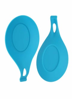 Excefore Kitchen Silicone Spoon Rest, Flexible Spoon-Shaped Silicone Kitchen Spoon Holder, Cooking Utensil Rest Ladle Spatula Spoon Holder Set of 4  - Image 4