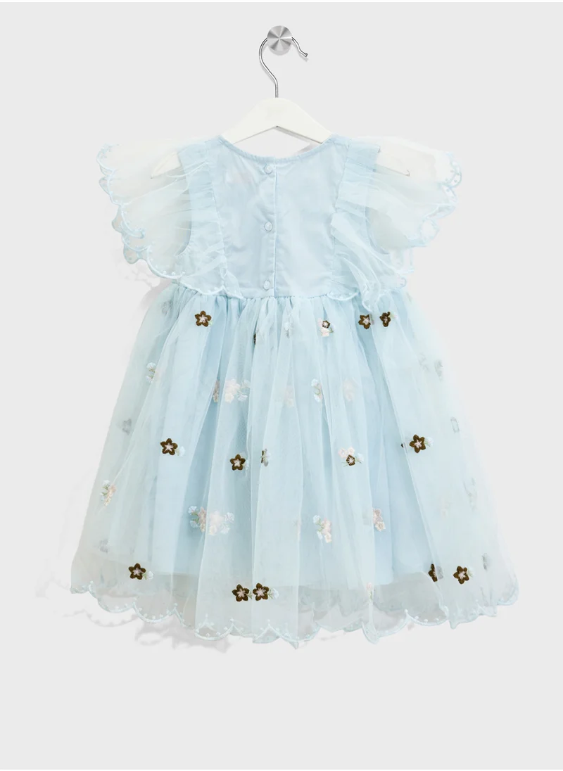 Ripples Girls Party Dress