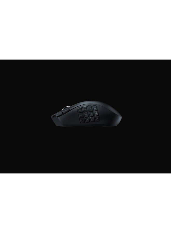 RAZER NAGA V2 HYPERSPEED Ergonomic Wireless MMO Gaming Mouse with 19 Programmable Buttons [RZ01-03600100-R3G1] - Image 3
