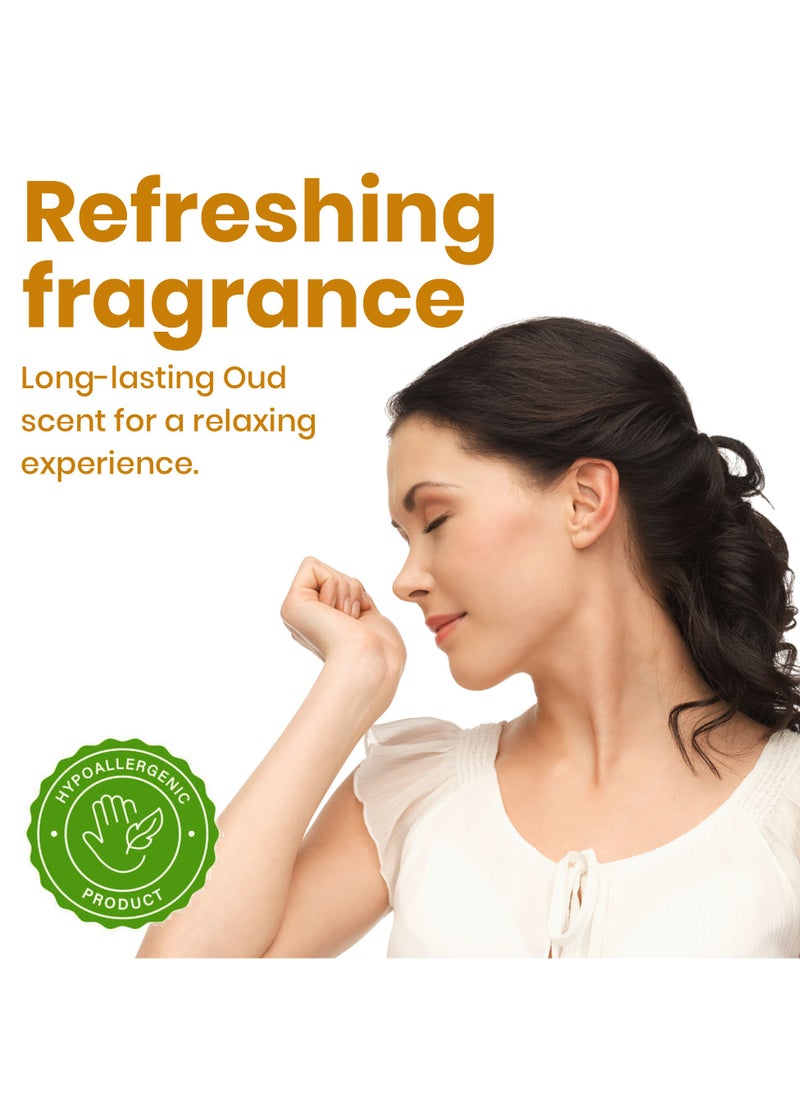 Gardenia - Handwash Liquid Soap Oud, 500ml - Pack of 3 - Gentle Cleansing with Luxurious Oud Scent - Image 1