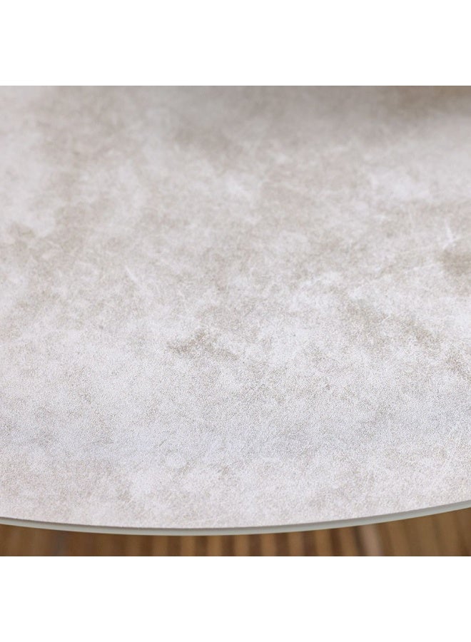 DANUBE HOME Premium Nuvana 1 + 4-Seater Dining Set, Modern Comfortable Chairs & Table Set, Durable Home Dining Furniture, Elegant Design  – Brown/Beige - Image 5