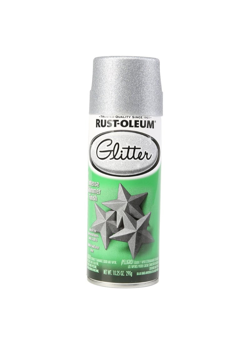 RUST-OLEUM Rustoleum Specialty Glitter Spray (290 g, Silver) 
