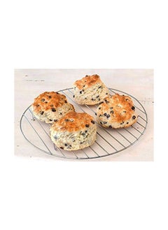 NIBEMINENT Pack Of 2 Stainless Steel Cooling Steaming Rack Silver 8x8x1.2inch  - Image 4
