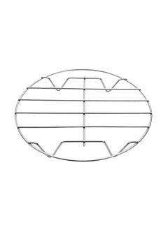 NIBEMINENT Pack Of 2 Stainless Steel Cooling Steaming Rack Silver 8x8x1.2inch  - Image 2
