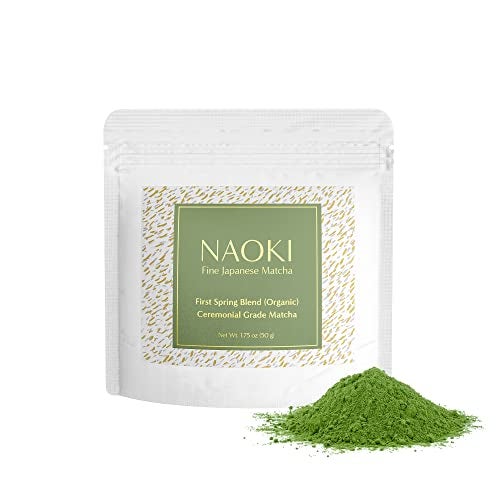 Naoki Matcha Organic Ceremonial First Spring Blend – Authentic Japanese First Harvest Ceremonial Grade Matcha Green Tea Powder from Kagoshima, Japan (50g / 1.75oz) - Image 1