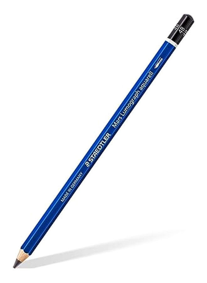 STAEDTLER - Staedtler-Water Color Graphite pencils with paint prush of 4 pcs. - multi color - Image 1