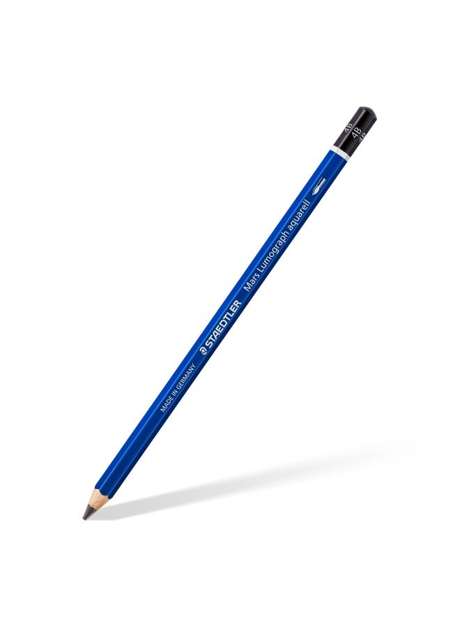 Staedtler-Water Color Graphite pencils with paint prush of 4 pcs. - multi color - Image 3