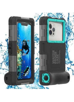 IP68 Waterproof Case for IPhone 16/Plus/Pro/Pro Max,Universal Diving Underwater Phone Case,Sealed Underwater Photography Protective Cover Suitable for Swimming u0026 Snorkeling