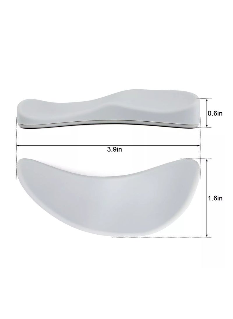 For Right Hand,Mouse Palm Pad, Tenosynovitis relief,Ergonomic Mouse Wrist Rest, Gliding Wrist Pad Moves Mouse Gamer Streamer Content Creator,Ergonomic Wrist Rest for Mouse,Sliding Palm Wrist Support Pad, Carpal Tunnel and Pain Relief, Desk Accessories for Office Work, Gaming, Coding,Grey