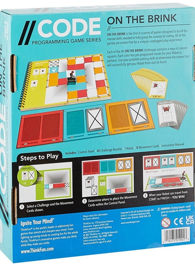 thinkfun Think Fun Code On The Brink, Blue - Image 3