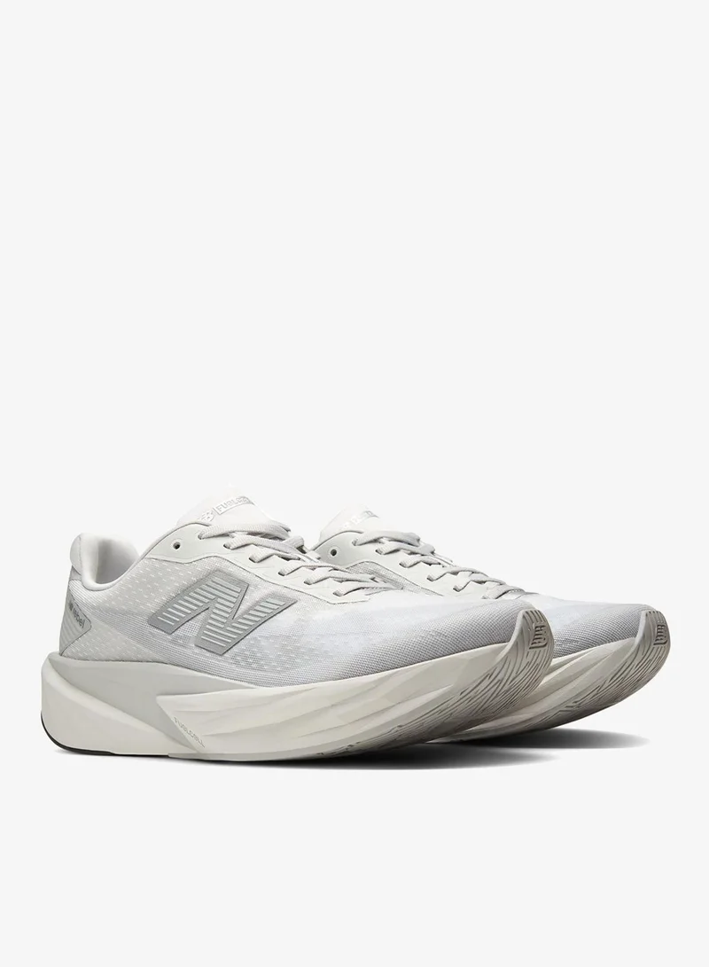 New Balance FuelCell Rebel v5 Grey Days athletic Sneakers (Standard Fit)